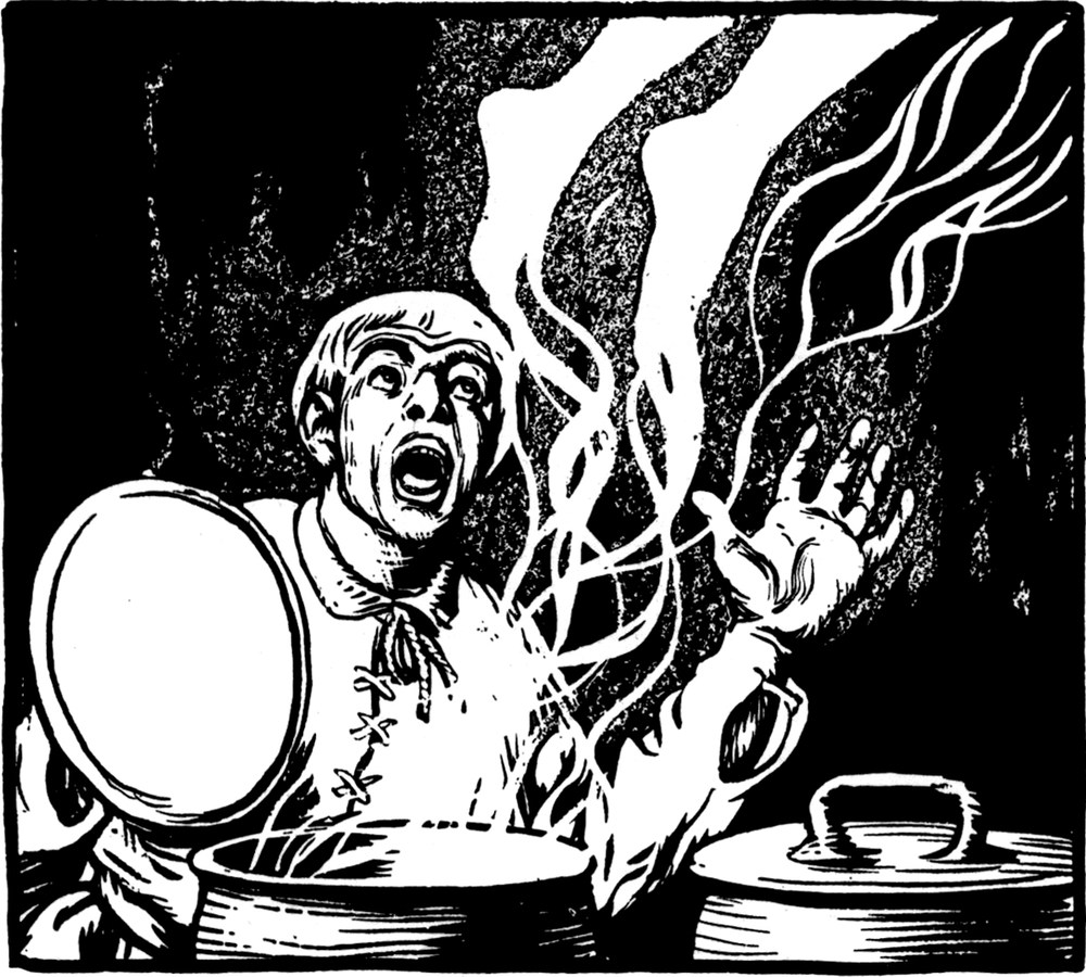 Vetter Michel lässt die
  Seelen der Ertrunkenen frei