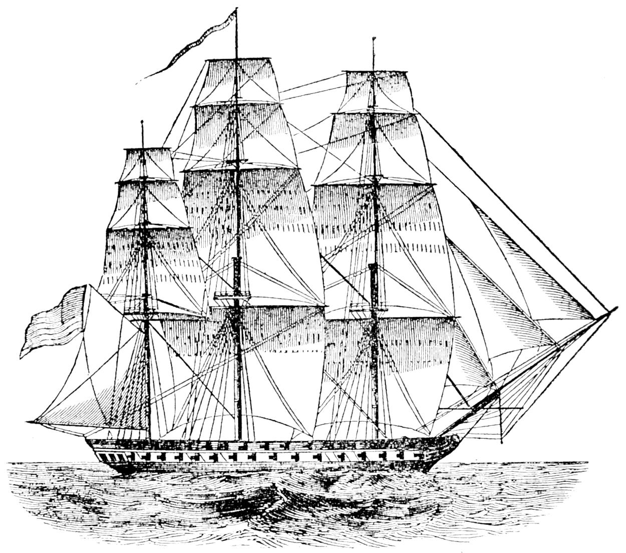 Sailing ship