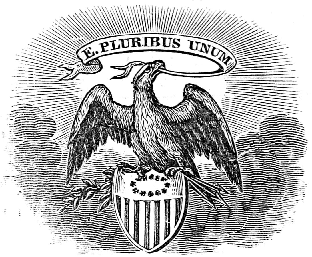 Ornamental American emblem