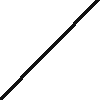 diagonal line