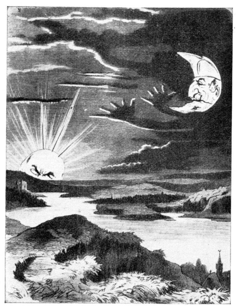 Das sind die zwei Planeten, die abwechselnd auf- und untergehen.