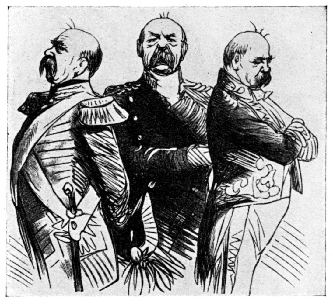 Der Reichskanzler teilte dem Ministerpräsidenten nichts
mit und umgekehrt.