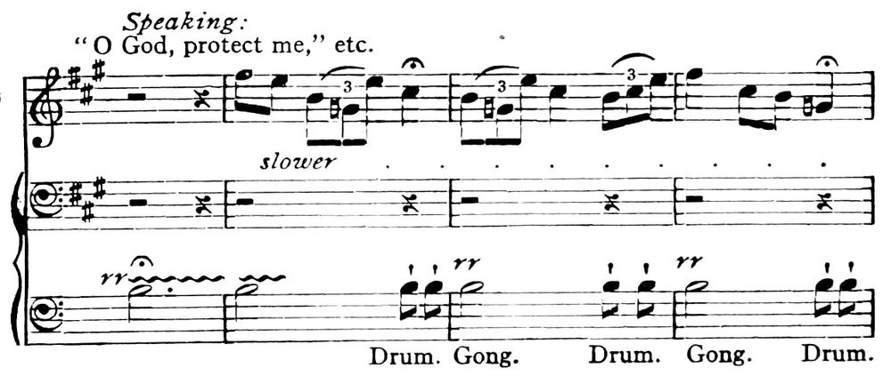 The same music continued.
