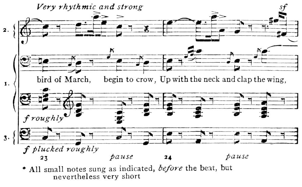 The same music continued.