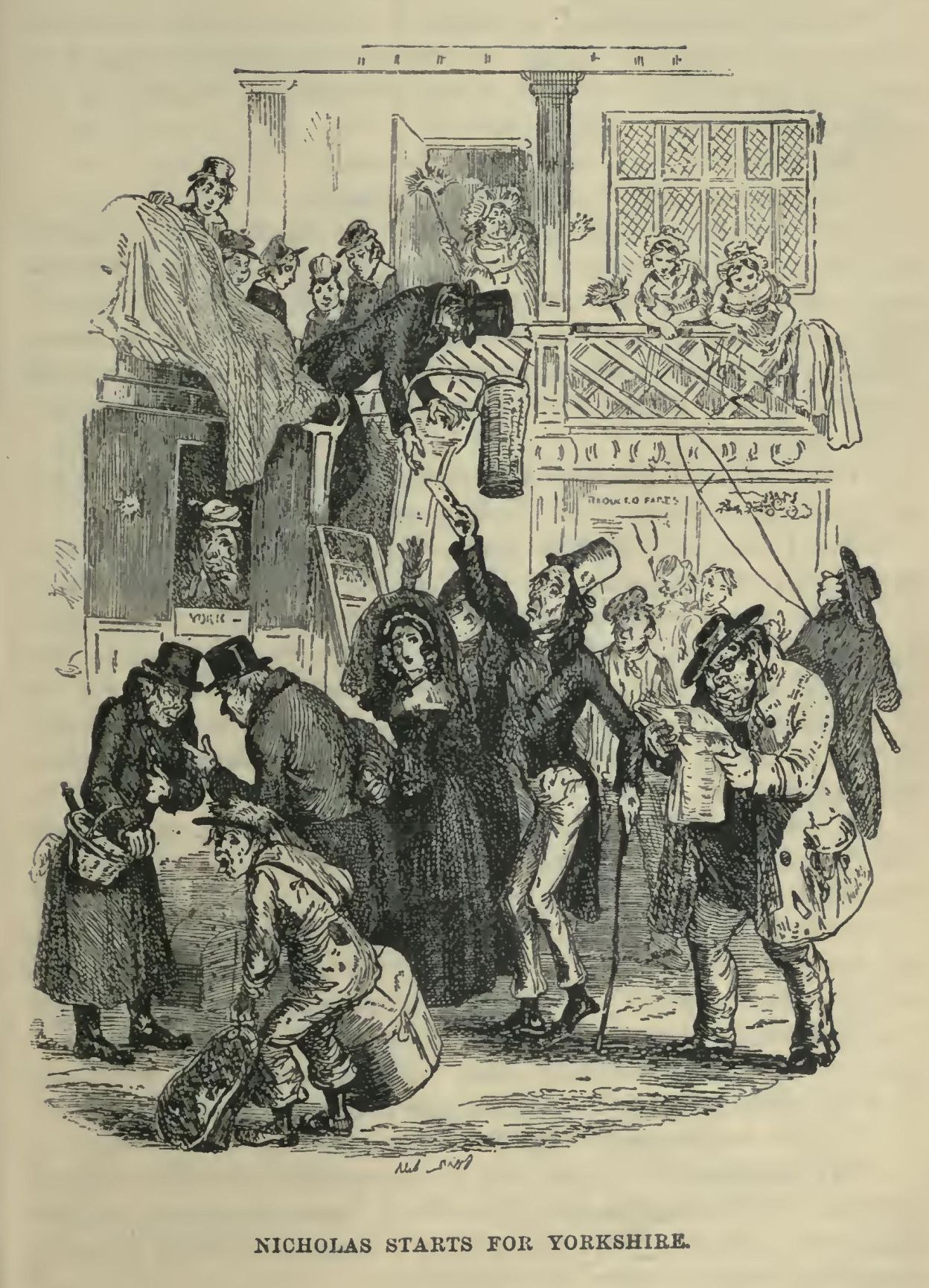 The Life and Adventures of Nicholas Nickleby, by Charles Dickens